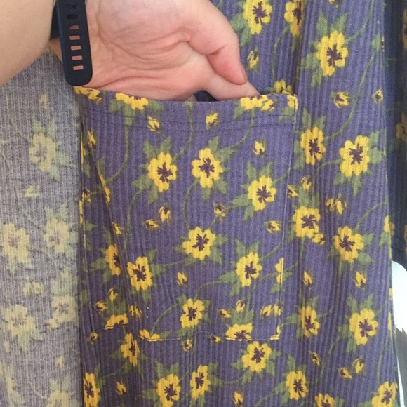 S LuLaRoe Sarah Cardigan G03 1952 - Picture 2 of 5